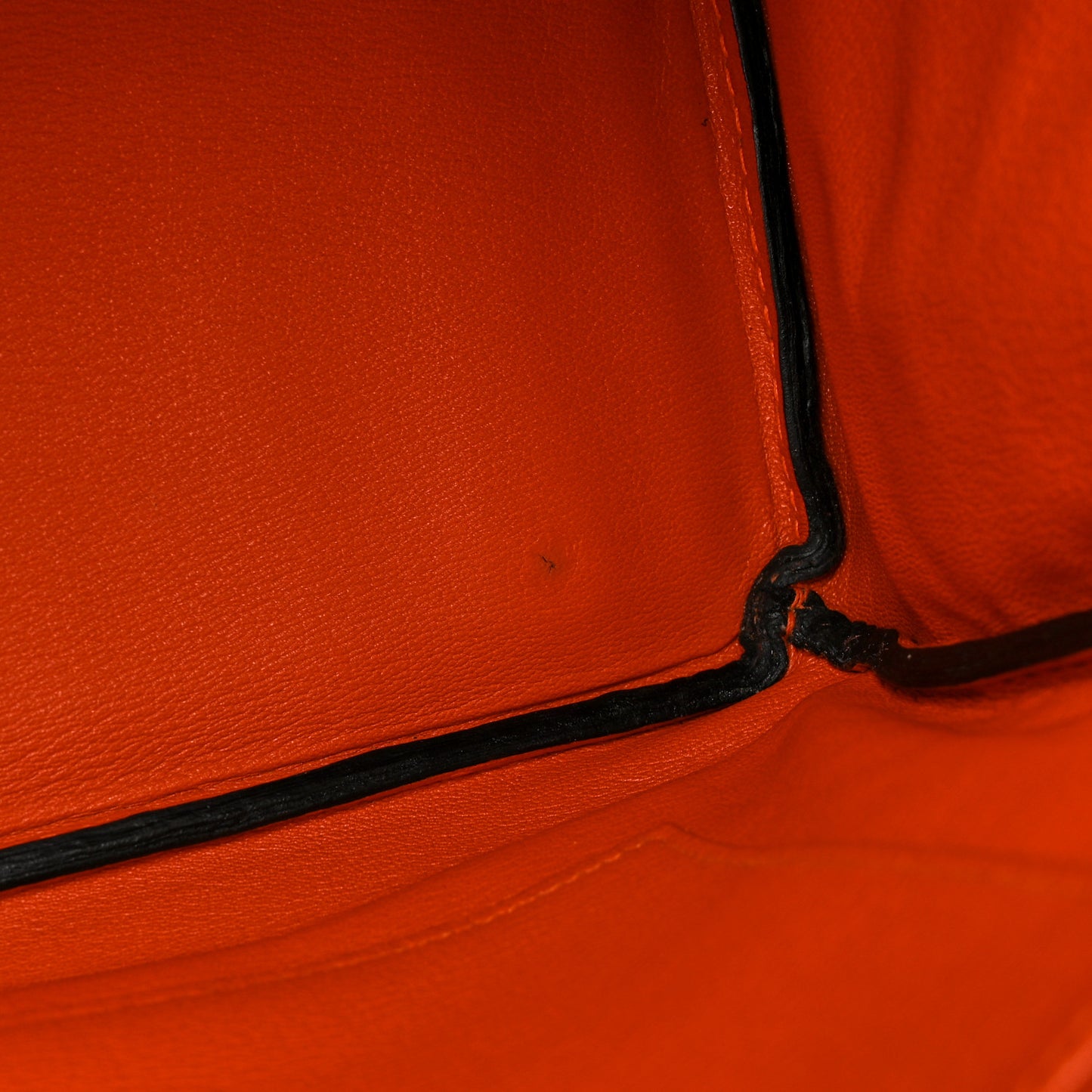 Shiny Porosus Crocodile Birkin 35 Havane Orange