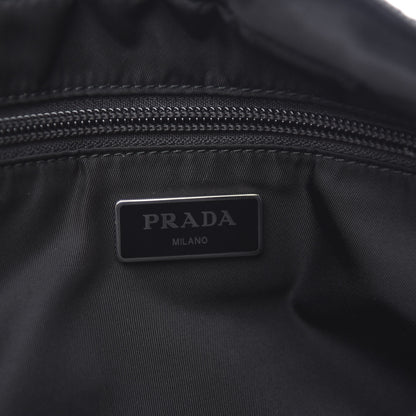 Prada Tessuto Nylon Messenger Bag Black 5 of 10