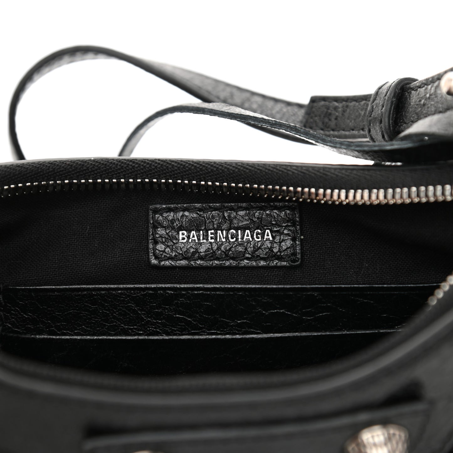 Agneau Arena Le Cagole Mini Purse With Chain Black