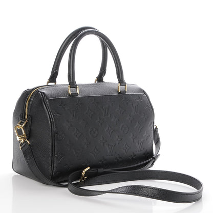 Louis Vuitton Empreinte Speedy Bandouliere 25 NM Black 4 of 8