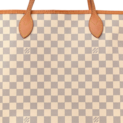 Louis Vuitton Damier Azur Neo Neverfull GM Rose Ballerine 10 of 12