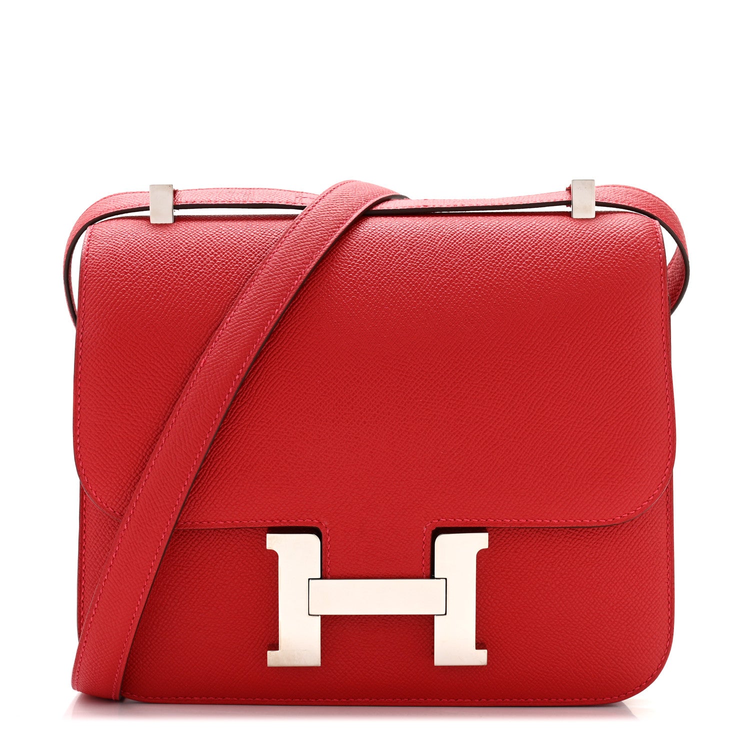 Hermes Epsom Constance 24 Rouge Casaque 1 of 12