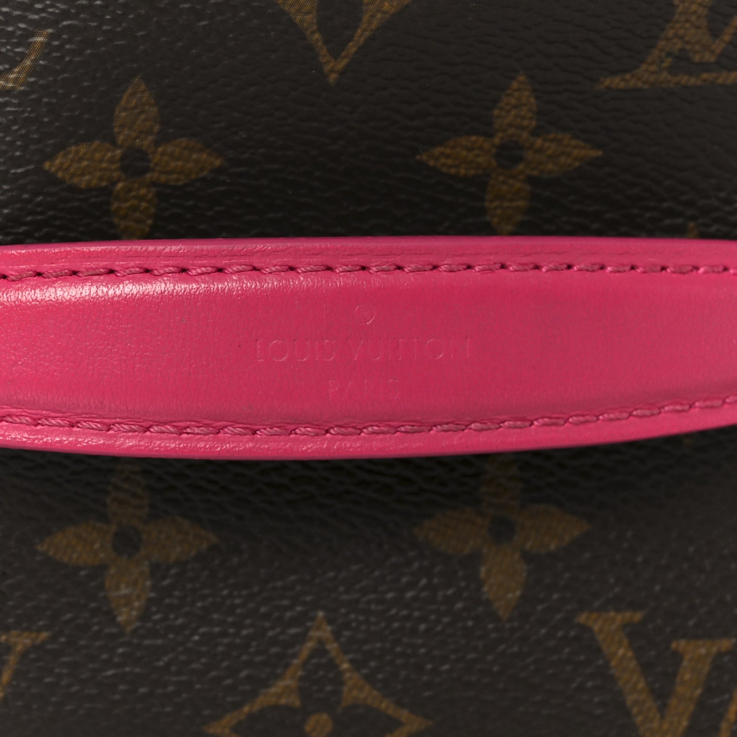 Monogram Macassar Nice Mini Fuchsia