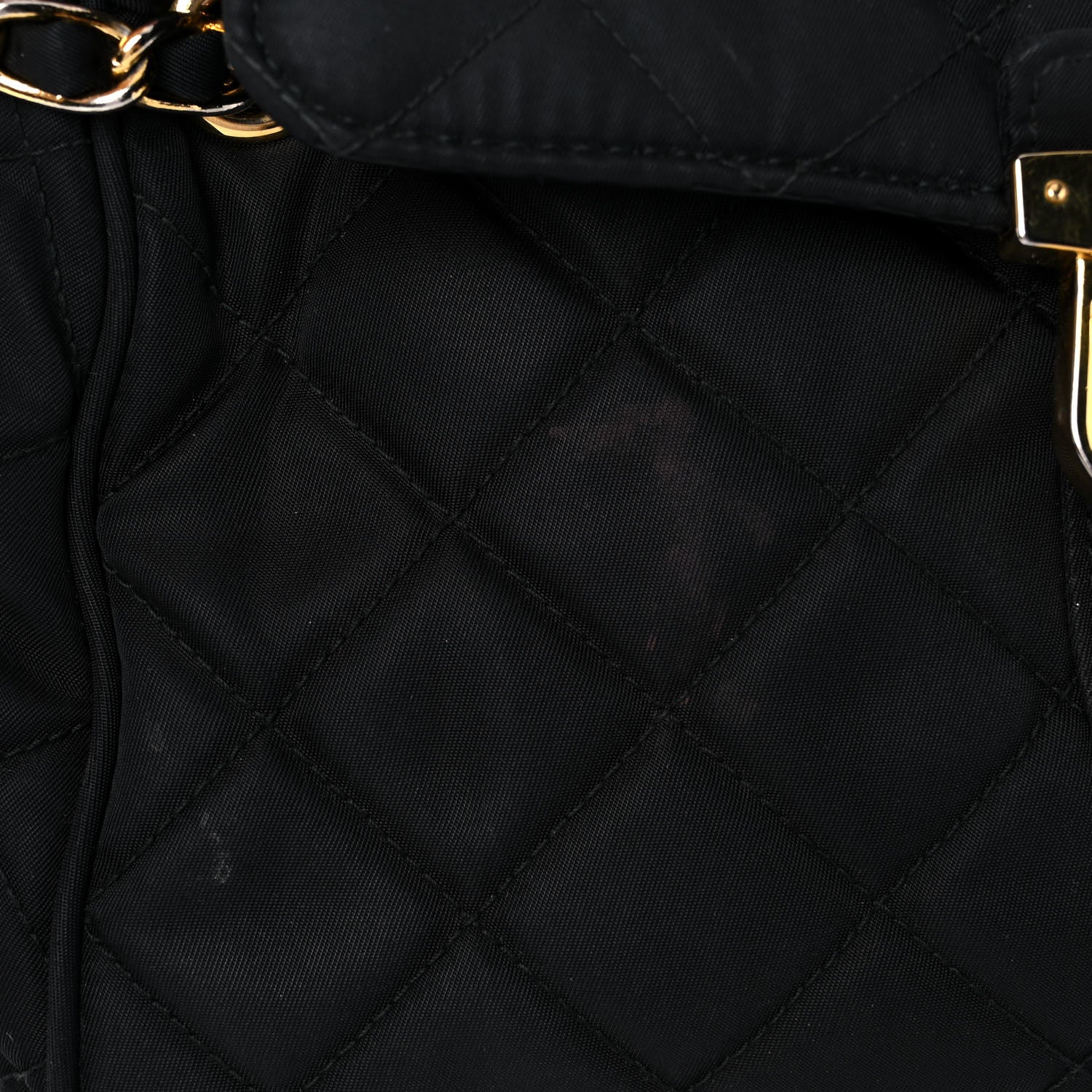 Prada Nylon Tessuto Impuntu Quilted Flap Black 17 of 18
