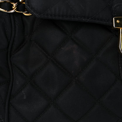 Prada Nylon Tessuto Impuntu Quilted Flap Black 17 of 18