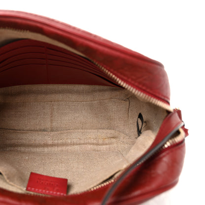 Gucci Microguccissima Mini Bree Messenger Bag Red 5 of 10