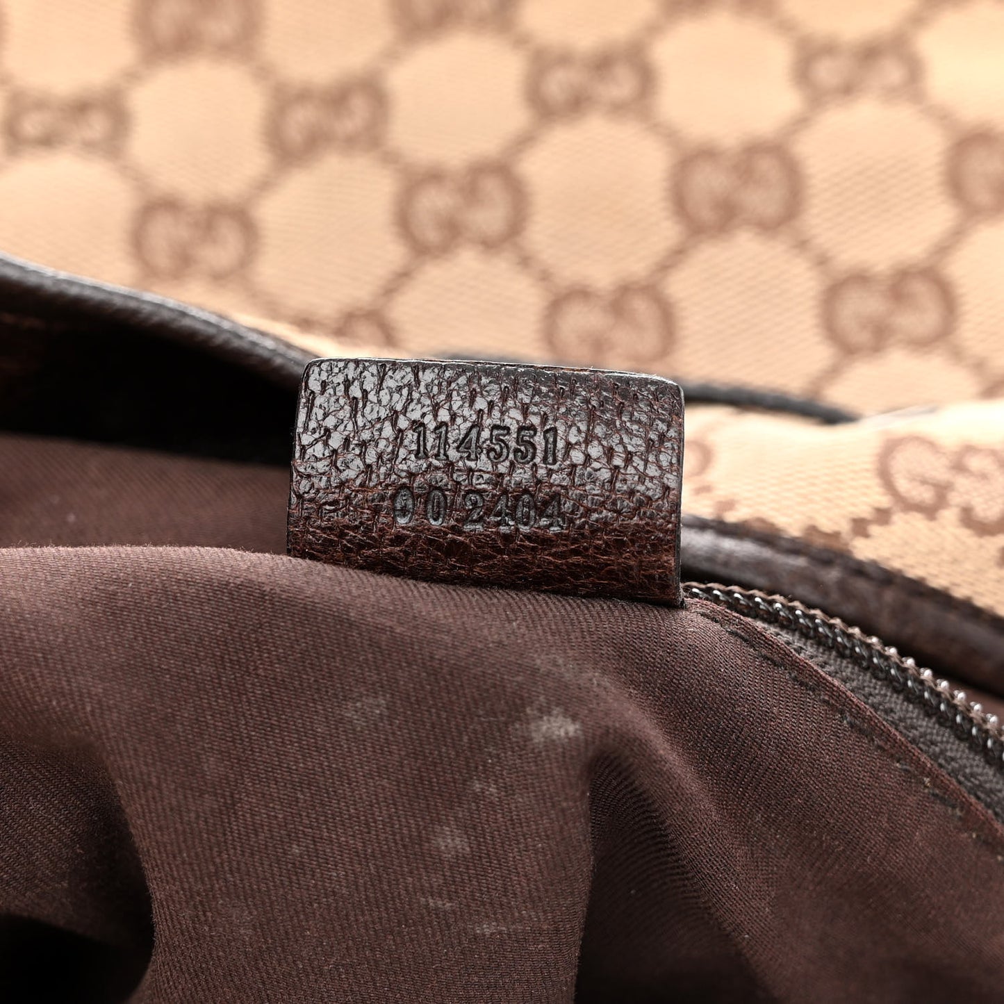 Monogram Backpack Dark Brown