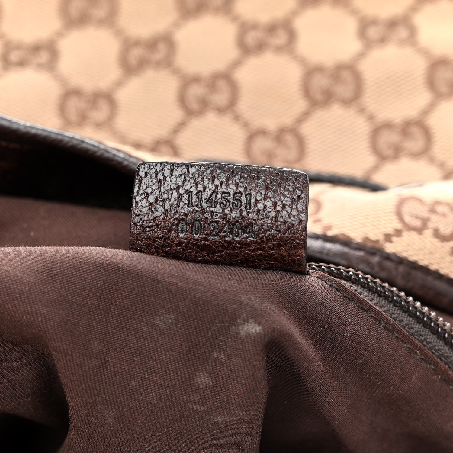 Gucci Monogram Backpack Dark Brown 7 of 18