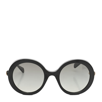 Gucci Acetate Round GG Sunglasses GG0367S Black 2 of 8