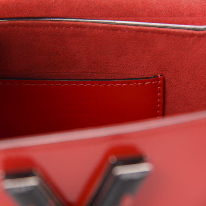 Louis Vuitton Patent Monogram Infrarouge Twist Shoulder Bag PM Coquelicot 8 of 9