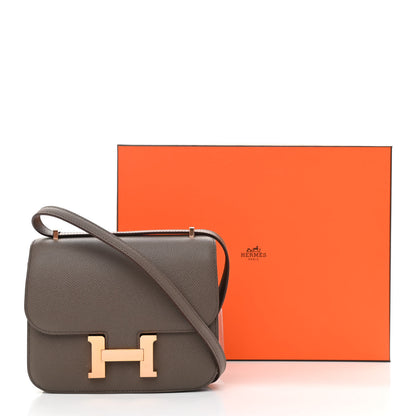 Hermes Epsom Constance 18 Etain 11 of 11