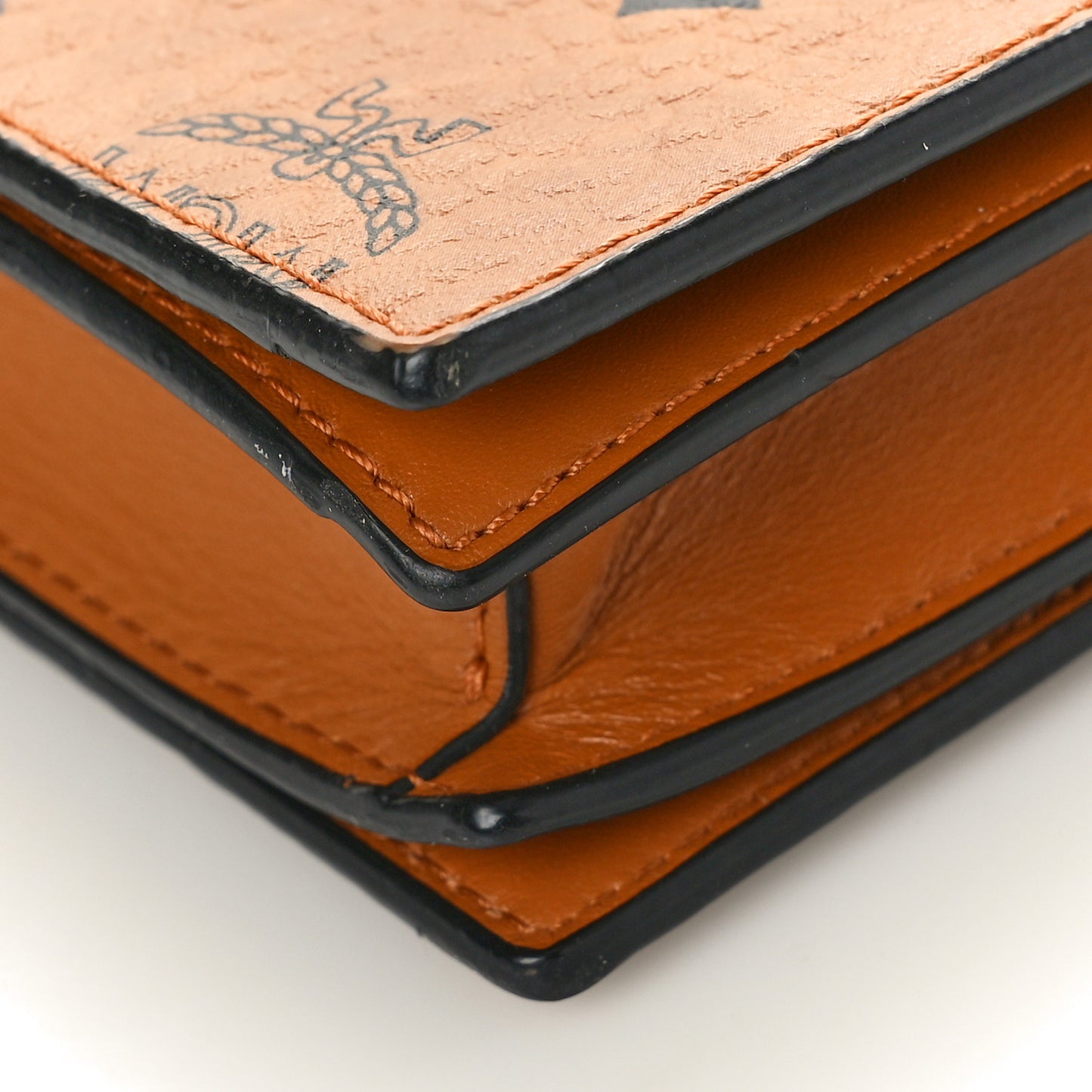 Visetos Wallet on Chain Bag Cognac