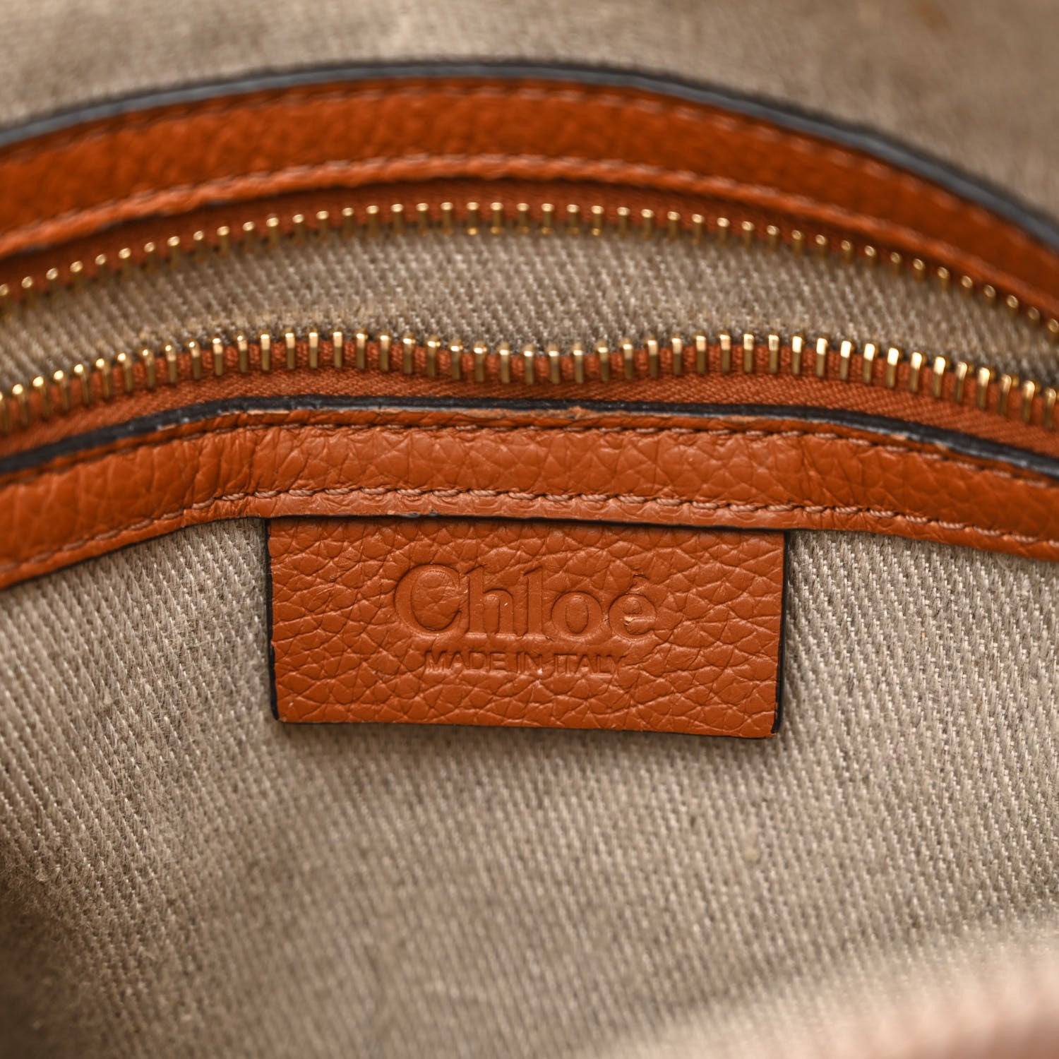 Chloe Calfskin Small Marcie Satchel Tan 6 of 20