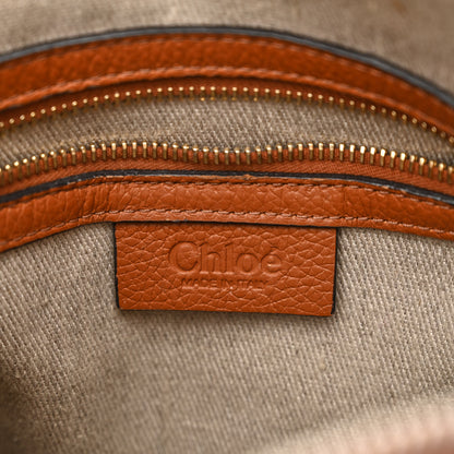 Chloe Calfskin Small Marcie Satchel Tan 6 of 20