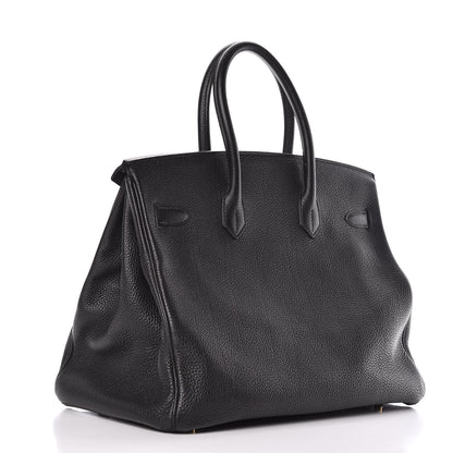 Hermes Togo Birkin 35 Black 3 of 47