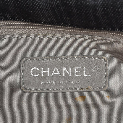 Chanel Denim Quilted Stretch Spirit Messenger Bag 6 of 13