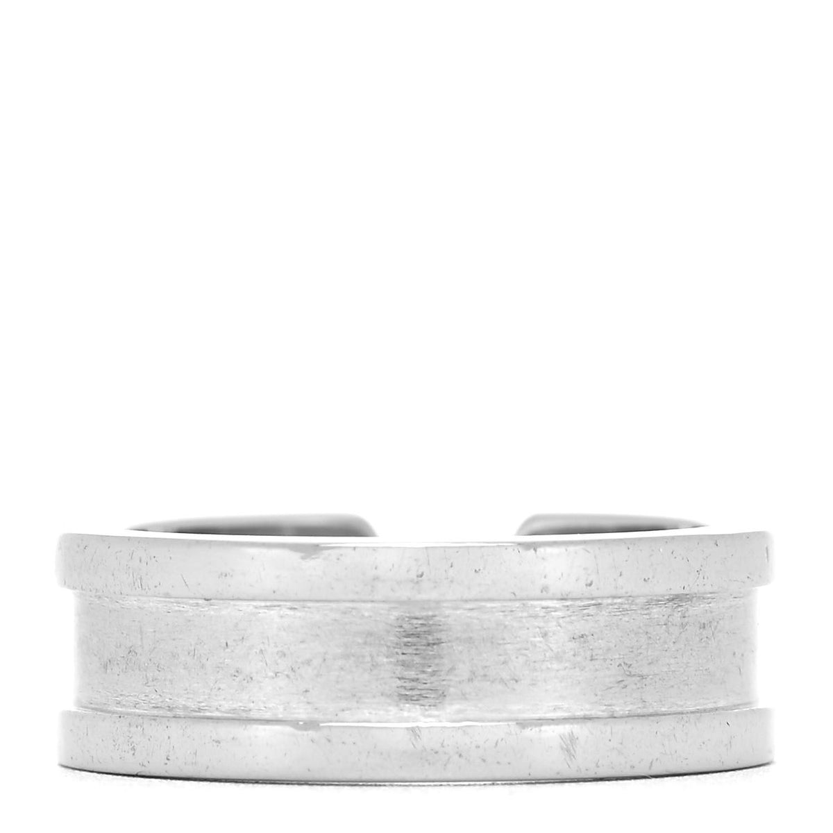 Cartier 18K White Gold 6.5mm C De Cartier Ring 51 5.75 3 of 4