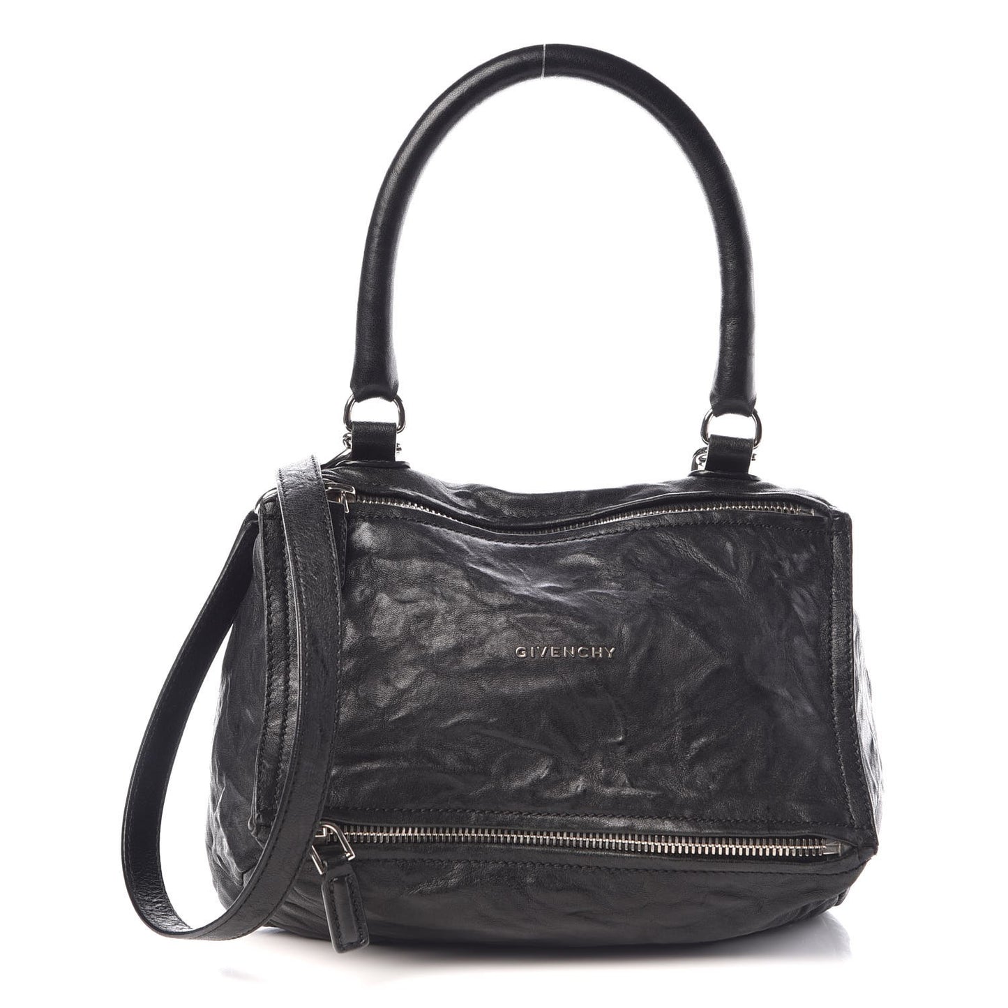 Tumbled Sheepskin Small Pandora Black