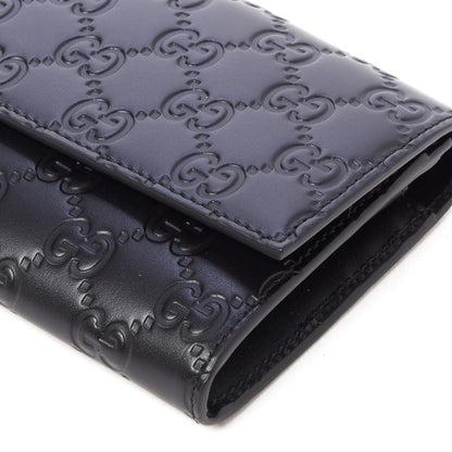 Gucci Guccissima Continental Flap Wallet Black 4 of 9