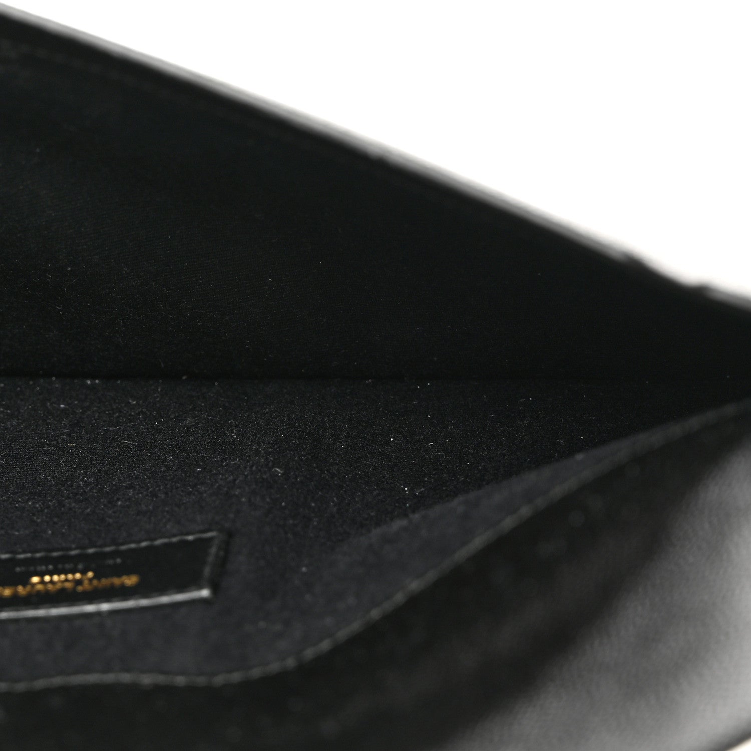 Saint Laurent Grain De Poudre Uptown Pouch Black 5 of 10