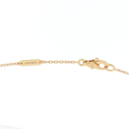 Van Cleef & Arpels 18K Yellow Gold Mother of Pearl Sweet Alhambra Pendant Necklace 5 of 5