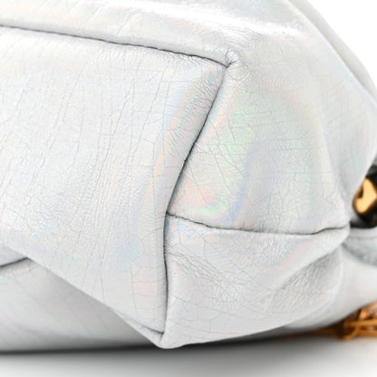 Mansur Gavriel Iridescent Calfskin Mini Cloud Chain Clutch Iride 10 of 10