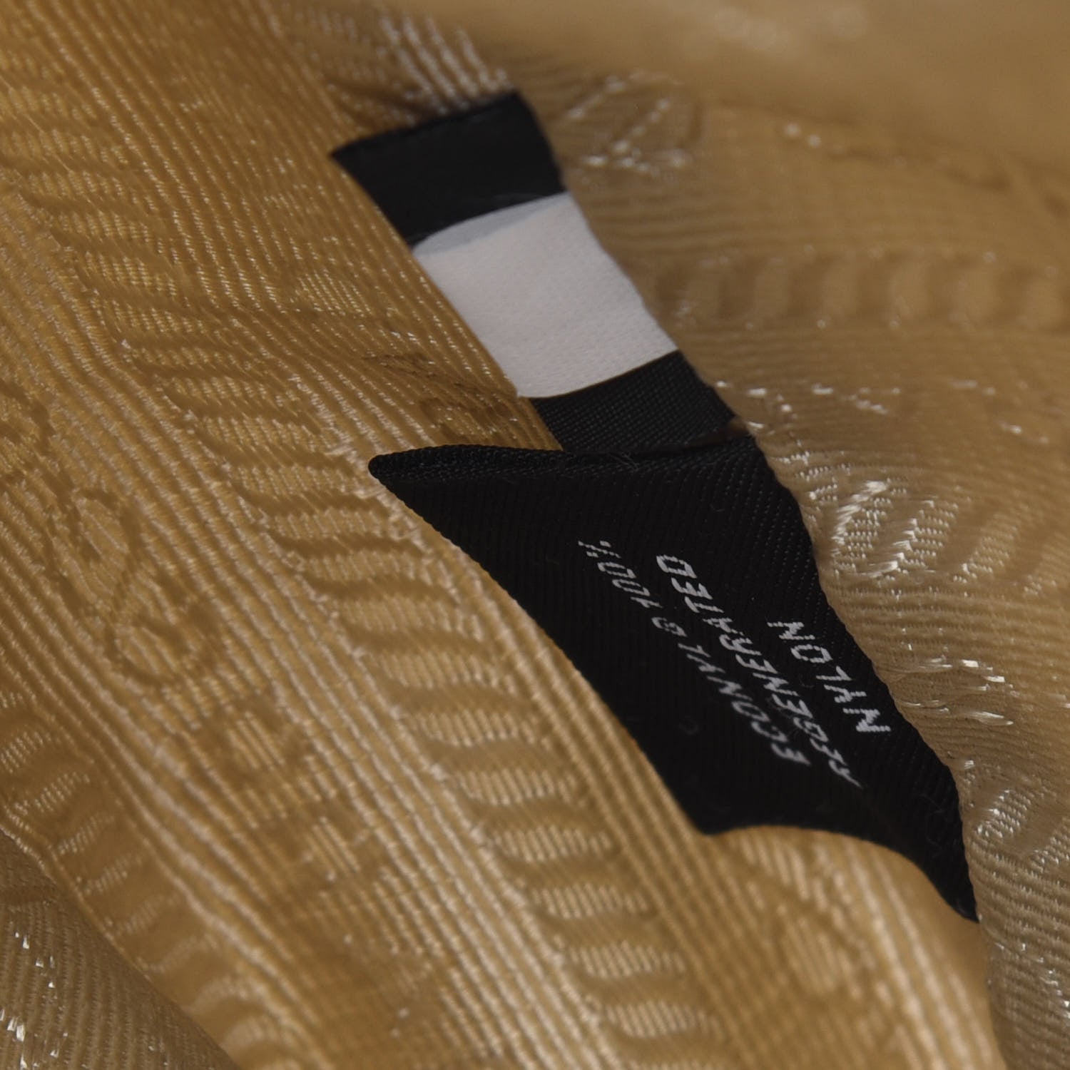 Prada Re-Nylon Saffiano Mini Re-Edition 2000 Bag Deserto 9 of 13