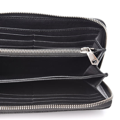 Givenchy Sugar Goatskin Pandora Zip Around Wallet Black 4 of 9