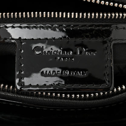 Christian Dior Patent Cannage Medium Lady Dior Black 7 of 10