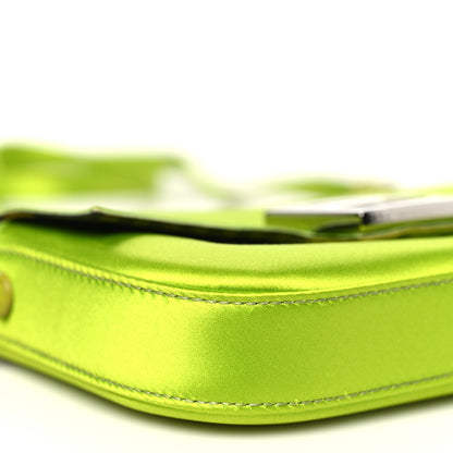 Fendi Silk Satin Phone Baguette Wasabi 9 of 11