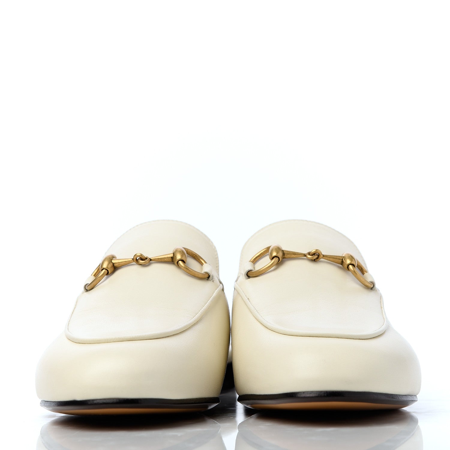 Gucci Malaga Kid Womens Princetown Slippers 35.5 Mystic White 2 of 16