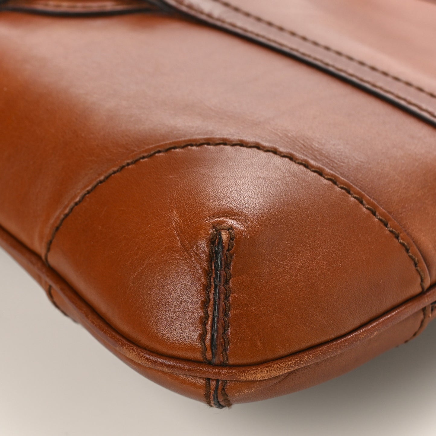 Calfskin GG Reins Hobo Tan