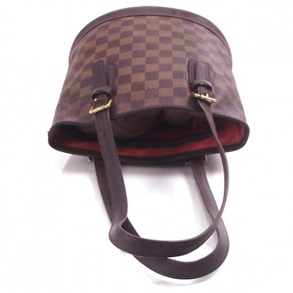 Louis Vuitton Damier Ebene Marais Bucket 23 6 of 9