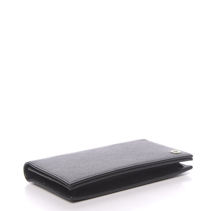 Gucci Textured Calfskin Medium Betty Chain Wallet Black 4 of 11