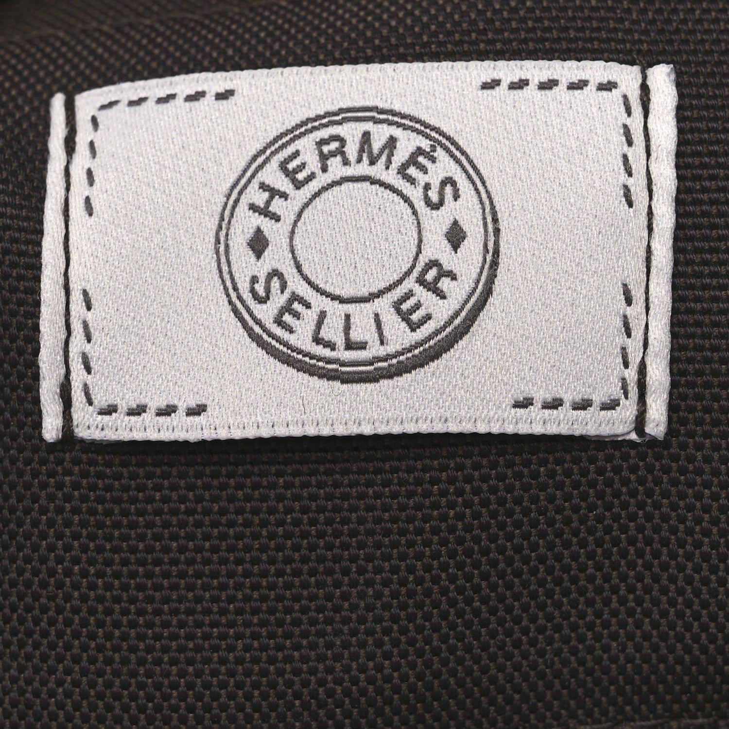Hermes Felt Sac De Pansage Groom Bag Acier 8 of 15