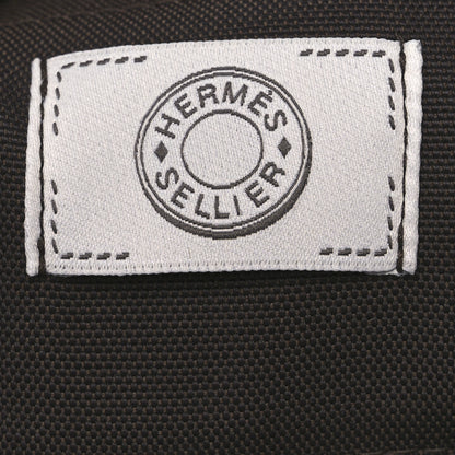 Hermes Felt Sac De Pansage Groom Bag Acier 8 of 15