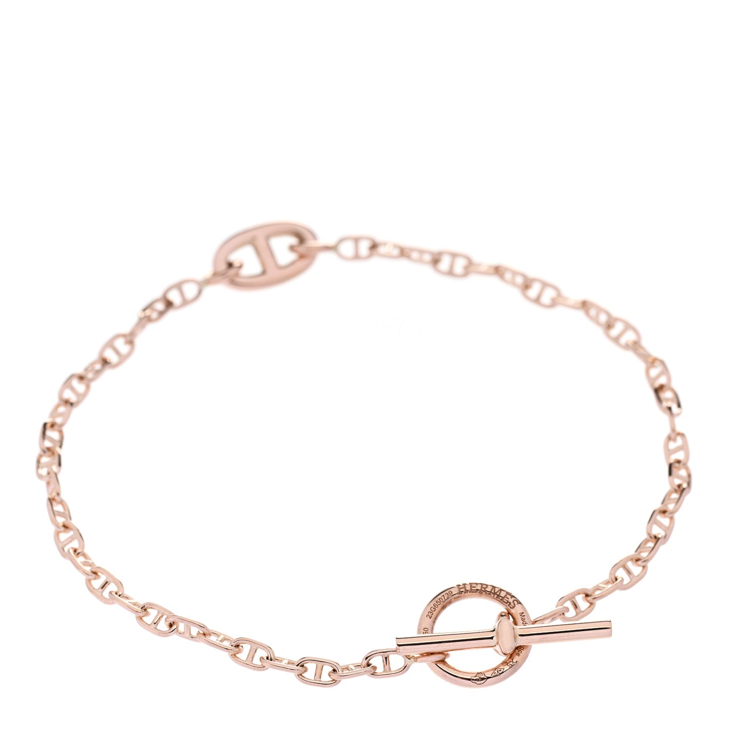 18K Rose Gold TPM Farandole Bracelet XS