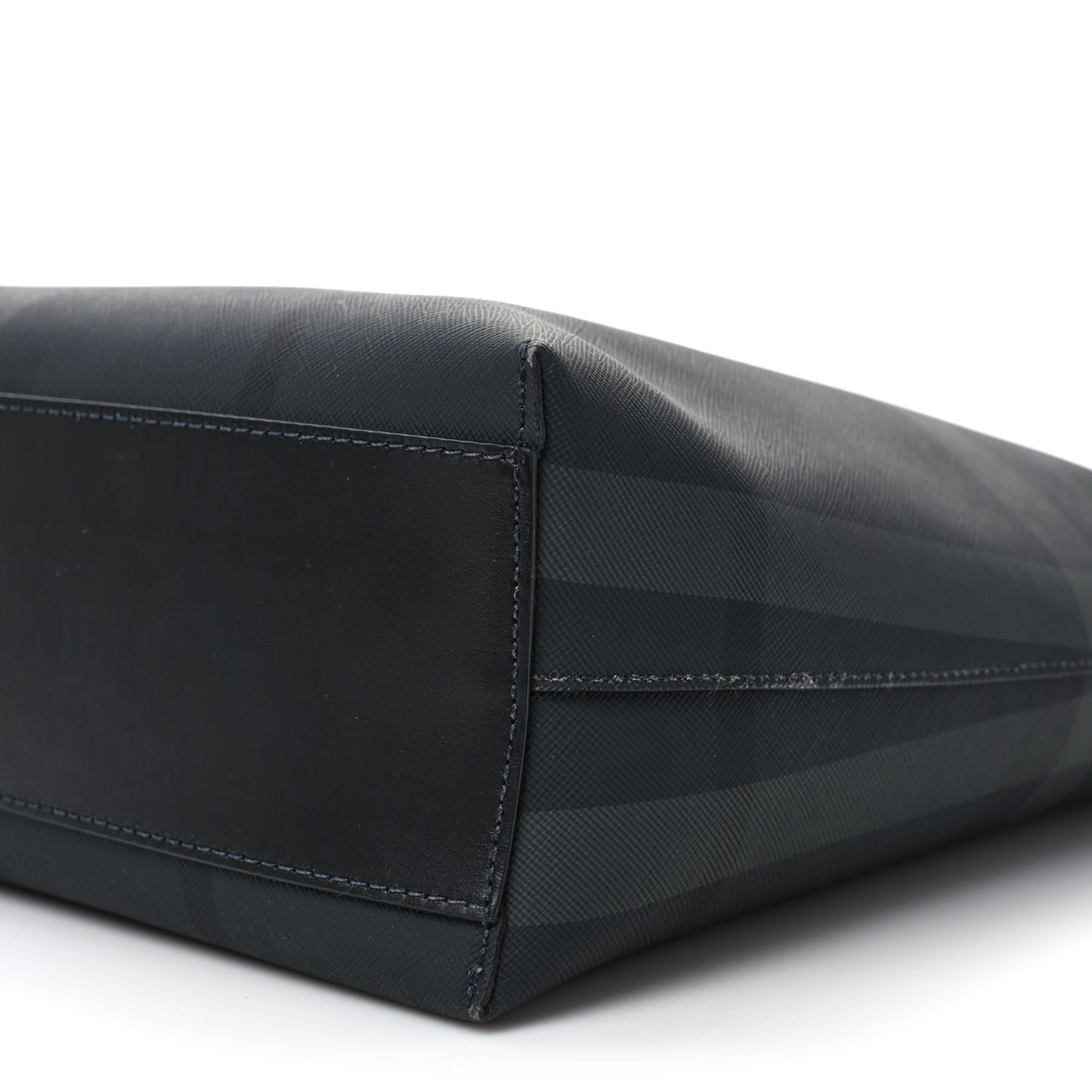E-Canvas Check Stirling Tote Charcoal