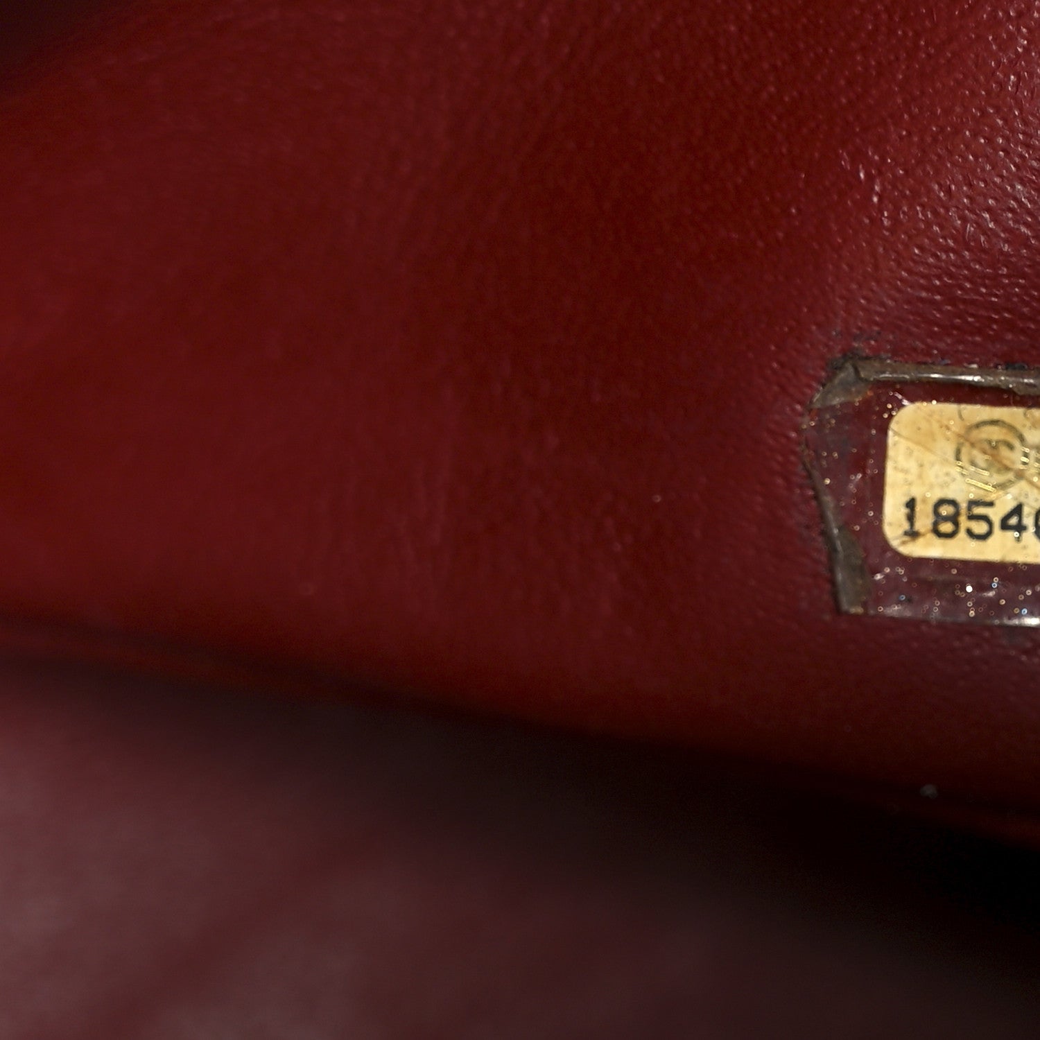 Chanel Caviar Quilted Jumbo Double Flap Dark Red 8 of 11