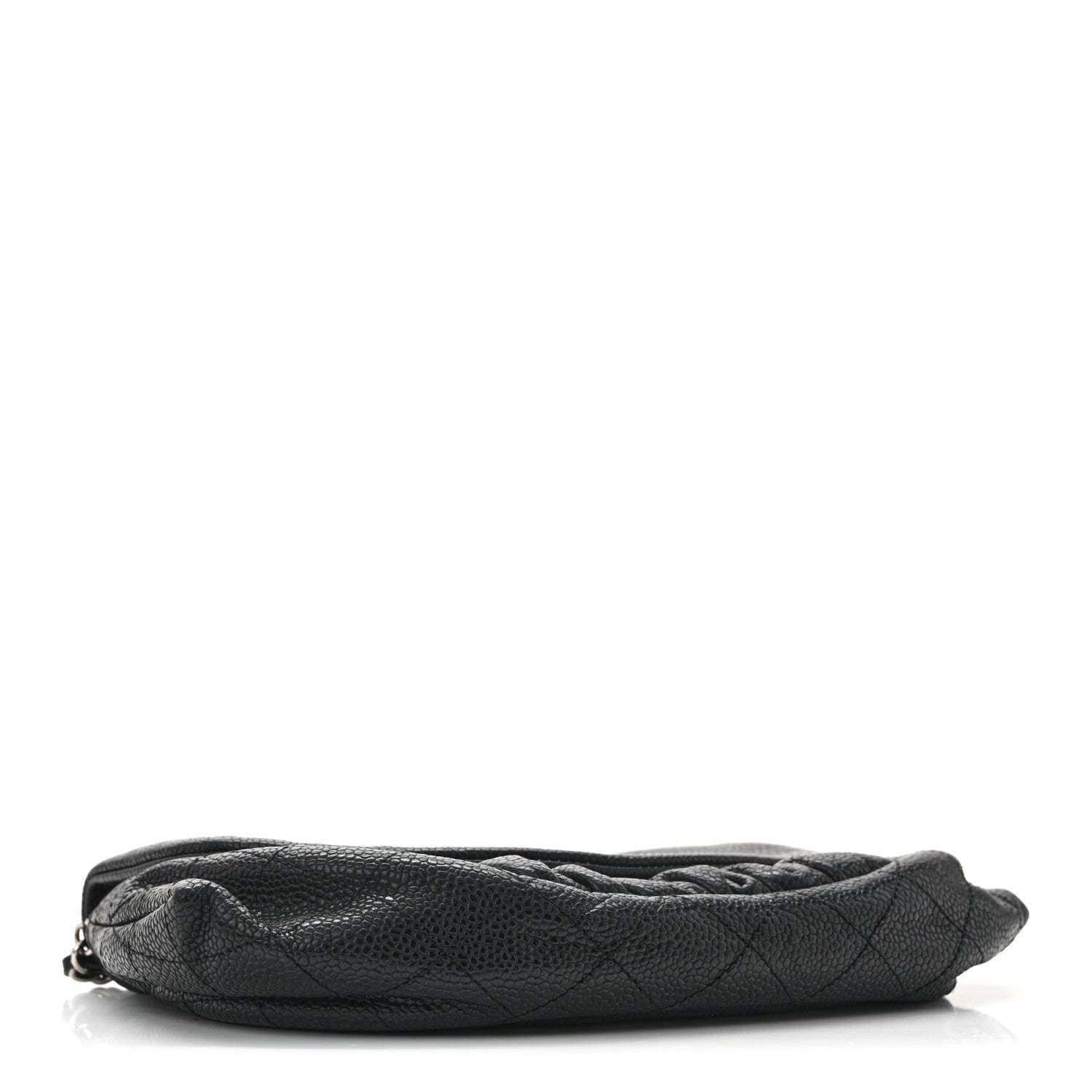 Chanel Caviar Half Moon Wallet On Chain WOC Black 4 of 14