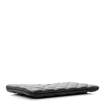 Chanel Caviar Quilted Coco Candy Small Cosmetic Case Black 4 of 7