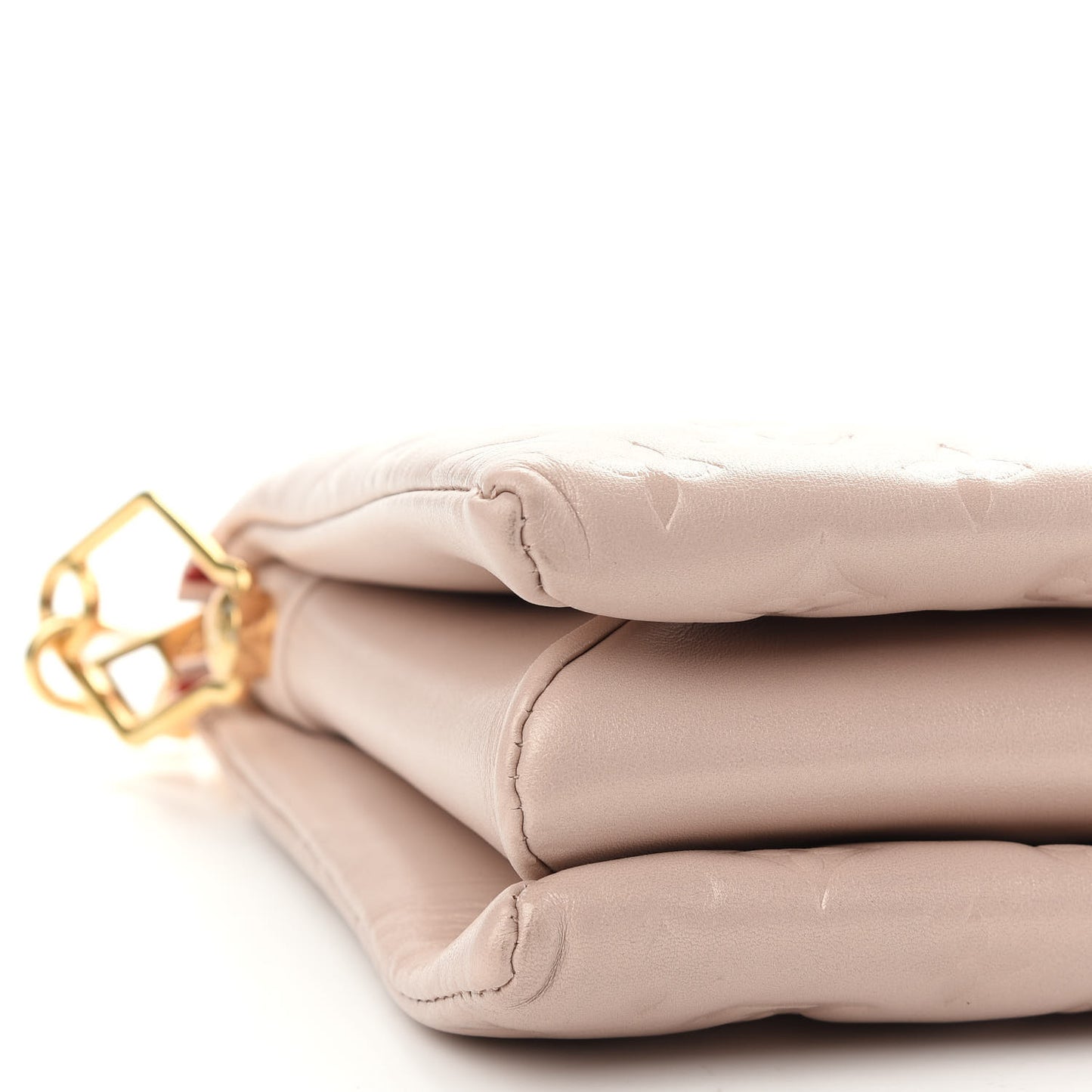 Lambskin Embossed Monogram Fall In Love Coussin PM Dragée Light Pink