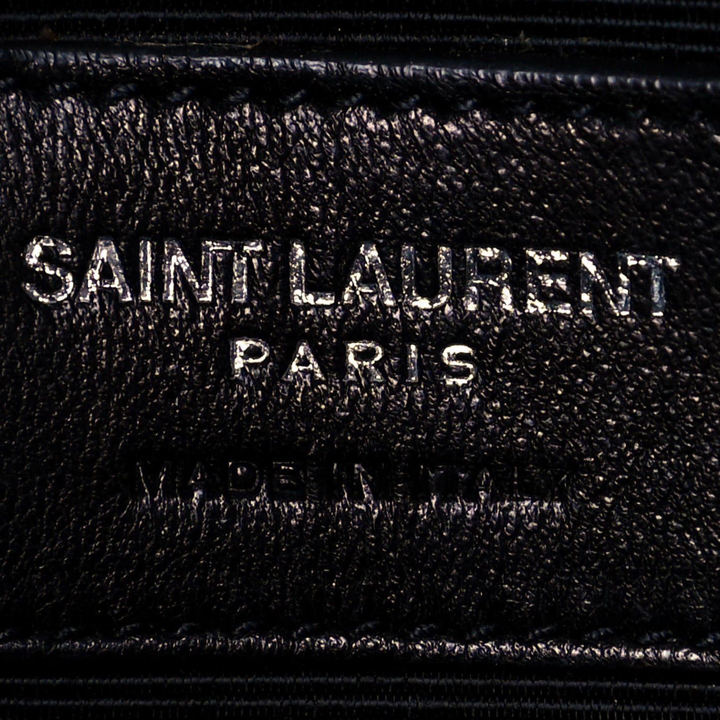 Grained Calfskin Small Sac De Jour Black