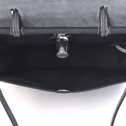 Hermes Toile Vache Hunter Herbag Zip PM 31 Black 4 of 9