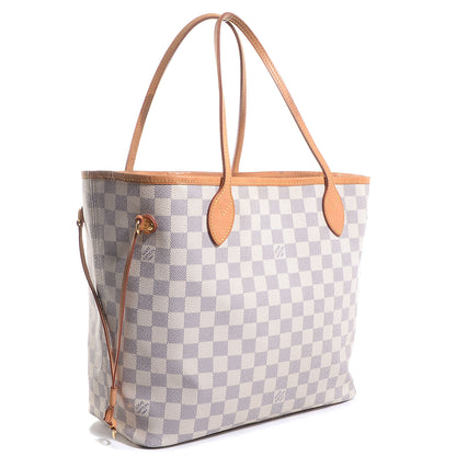 Louis Vuitton Damier Azur Neverfull MM 3 of 7
