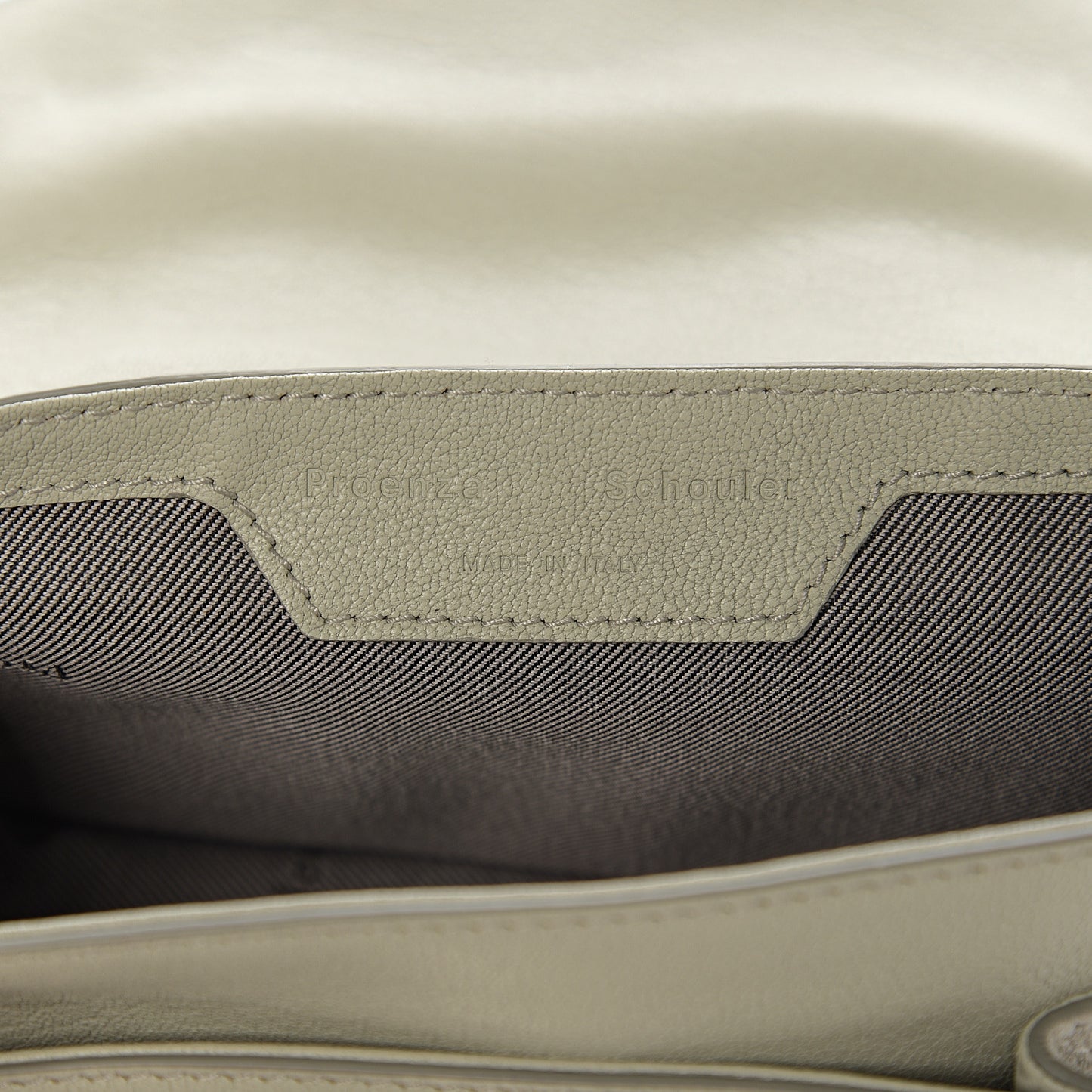 Suede Micro PS1 Satchel Celadon