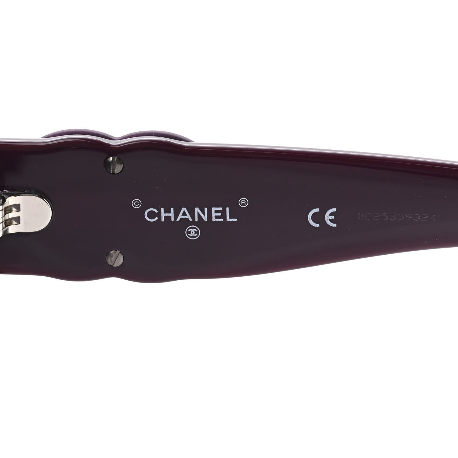 Chanel Acetate Square Sunglasses 71395 Purple 6 of 8