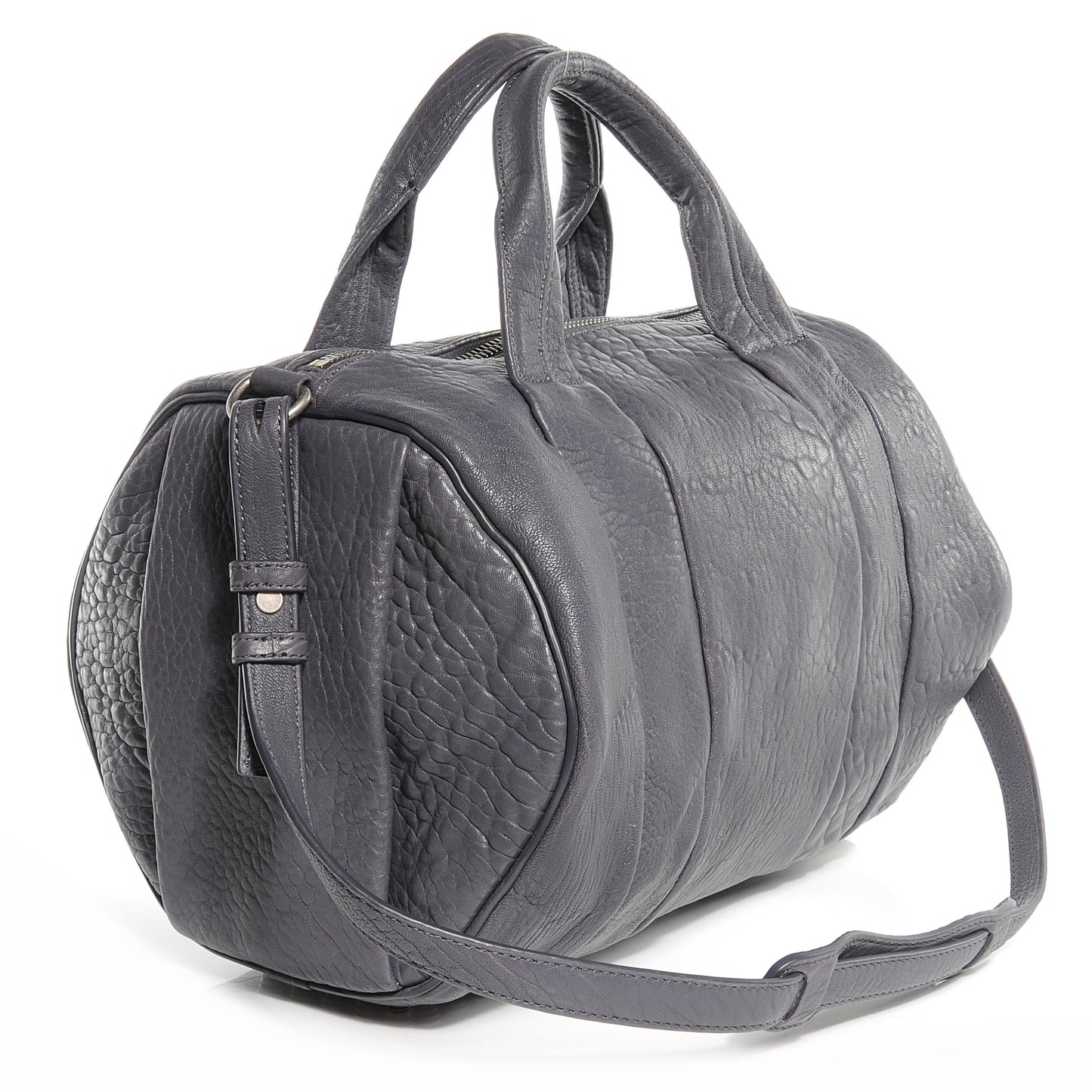 Leather Rocco Tundra w Silver Hardware