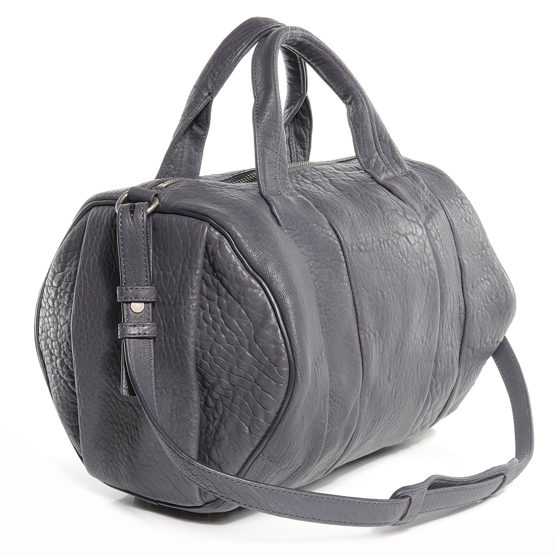 Alexander Wang Leather Rocco Tundra w Silver Hardware 3 of 6