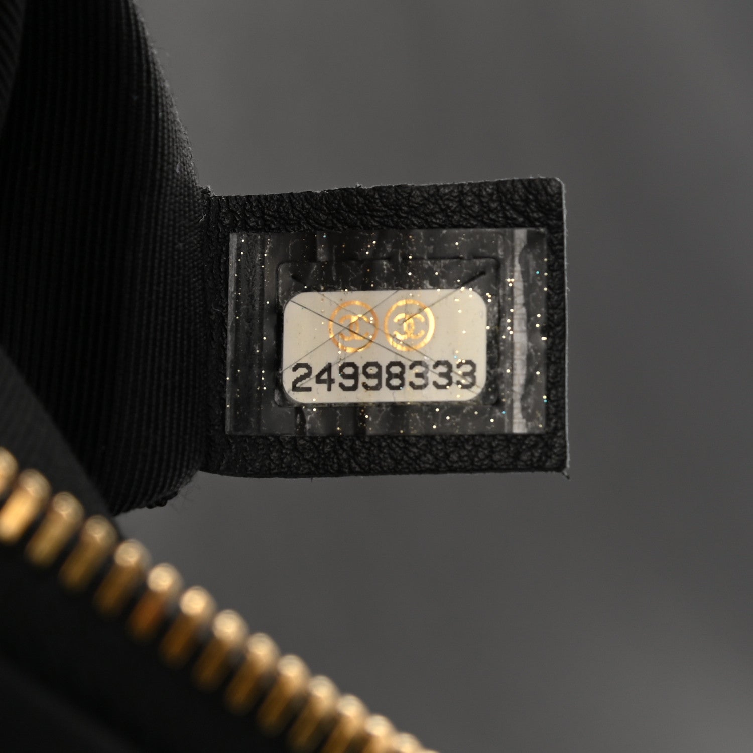 Chanel Lambskin Quilted Fold Over Clutch Black 8 of 8